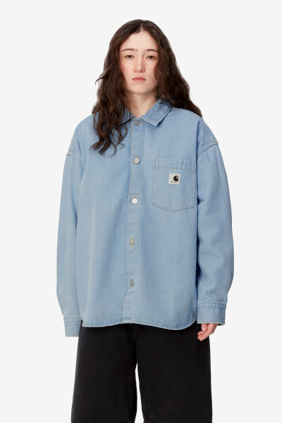 CAMISA DENIM Celeste