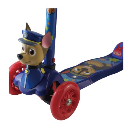 Monopatin Nickelodeon 3D 3 ruedas Paw Patrol Celeste