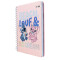 Cuaderno Mooving Premium 1/2 Oficio Stitch con Angel