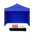 Gazebo Plegable con Paredes 3x3 Para Playa o Jardín Autoarmable Color Azul Gazebo Plegable con Paredes 3x3 Para Playa o Jardín Autoarmable Color Azul