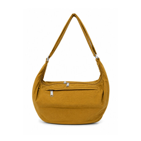 Riñonera grande para viaje Mostaza