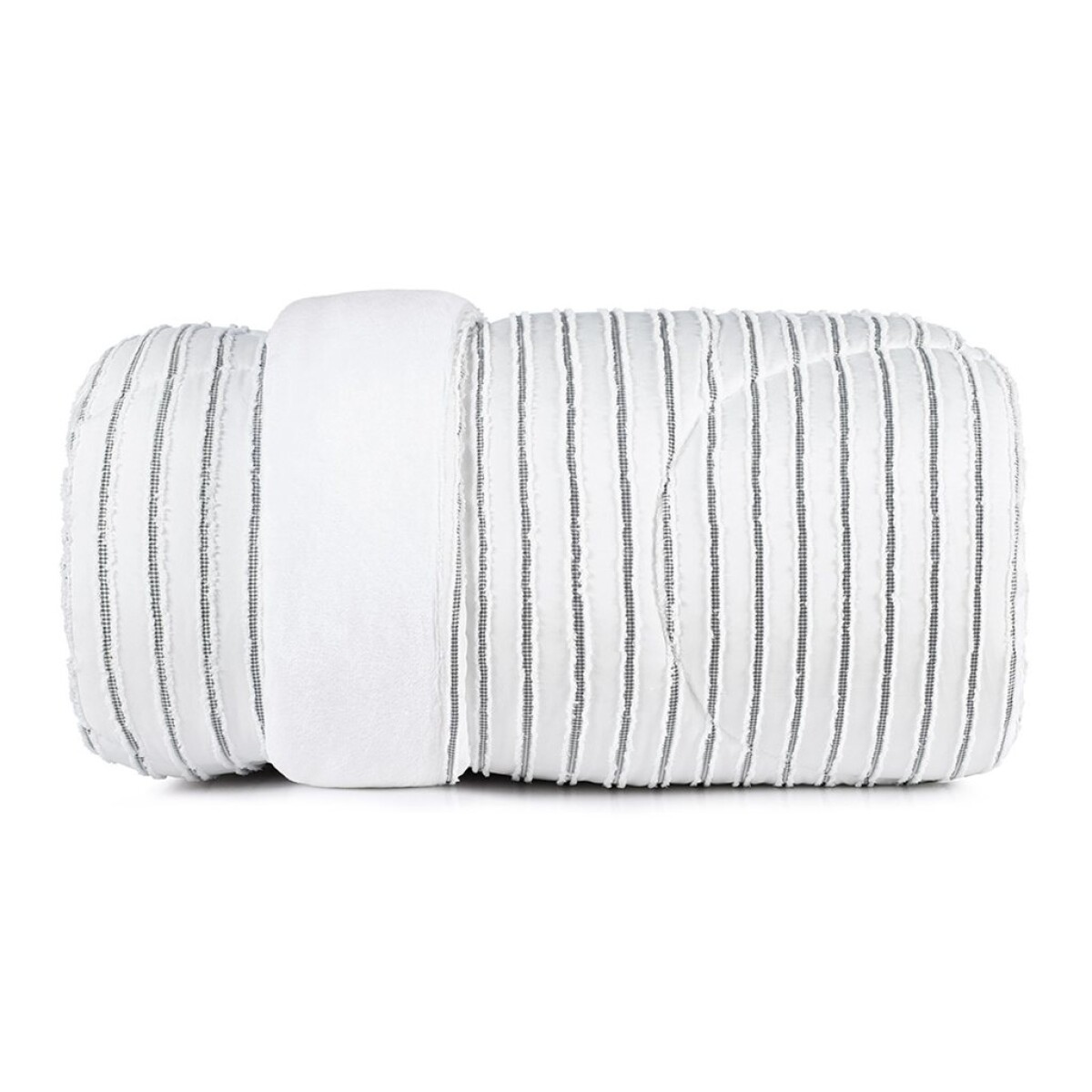 Acolchado Full - Raya blanco 2,20m x 2,35m 