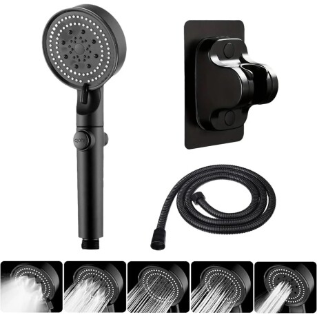 Cabezal de Ducha 5 en 1 con Soporte AJJQ-038 001
