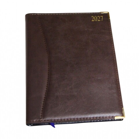 AGENDA ABEZETA PRESIDENTE 343 SENIOR CCM TAPA MARRON