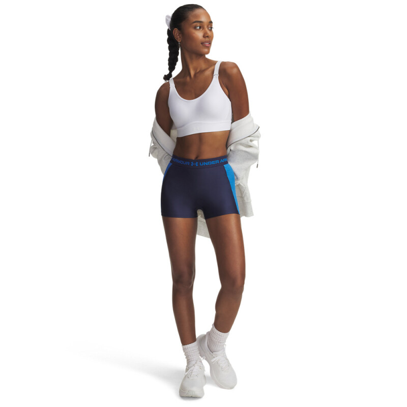 UA HG Rib Shorty-BLU BLU-403