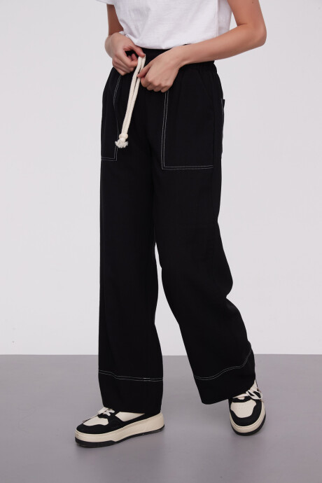 Pantalon Crescent Negro