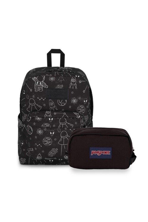 Mochila SuperBreak Plus + Cartuchera Cosmic City