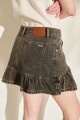 PRE VENTA FALDA ULA DENIM Gris