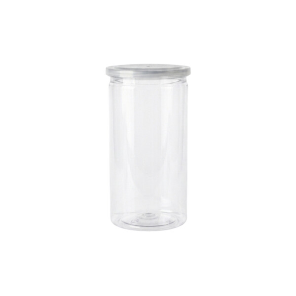 Recipiente PET 600 ml x250 con tapa y sobretapa | PET Recipiente PET 600 ml x250 con tapa y sobretapa | PET
