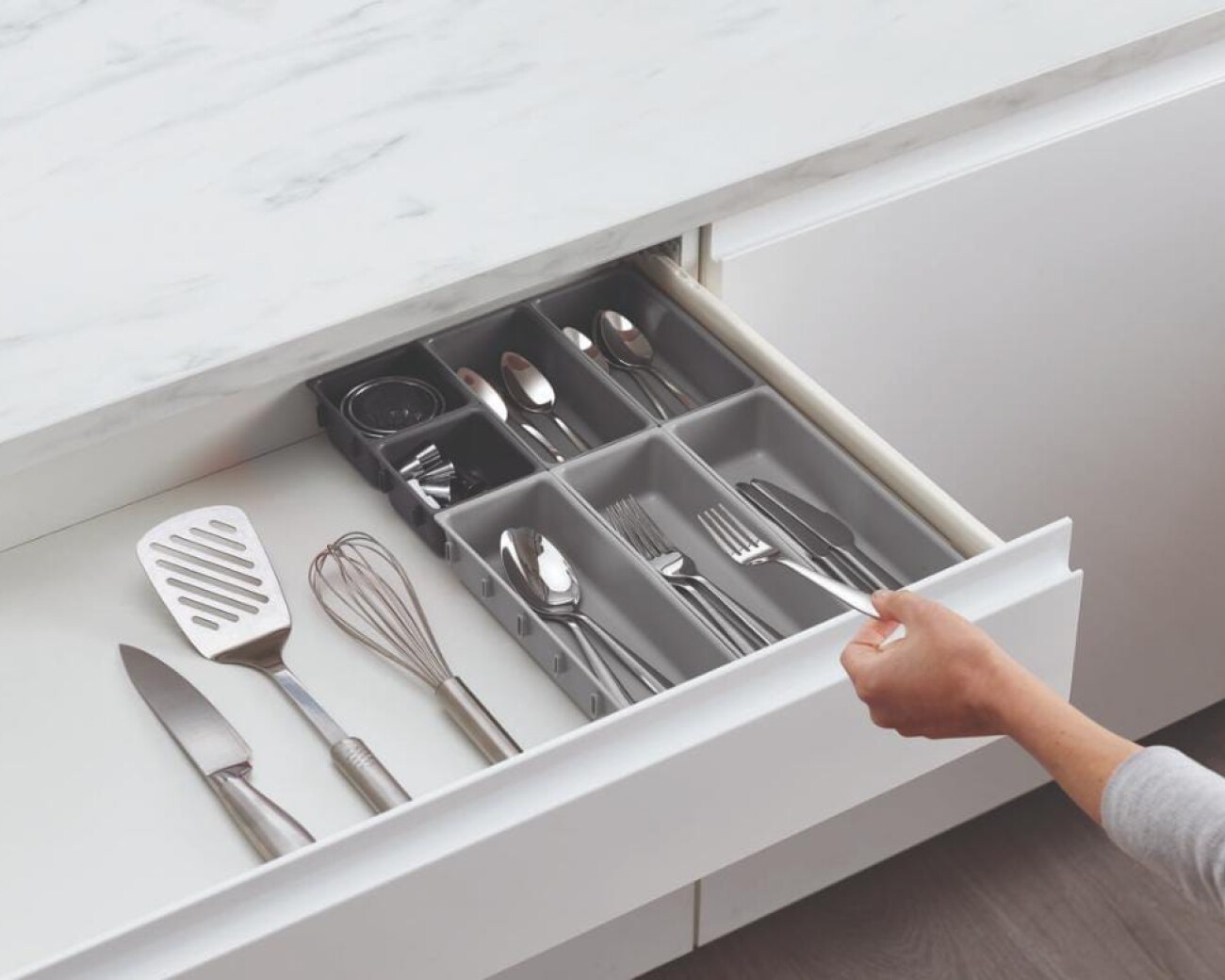 Organizador de cajón 7 piezas configurables Organizador de cajón 7 piezas configurables