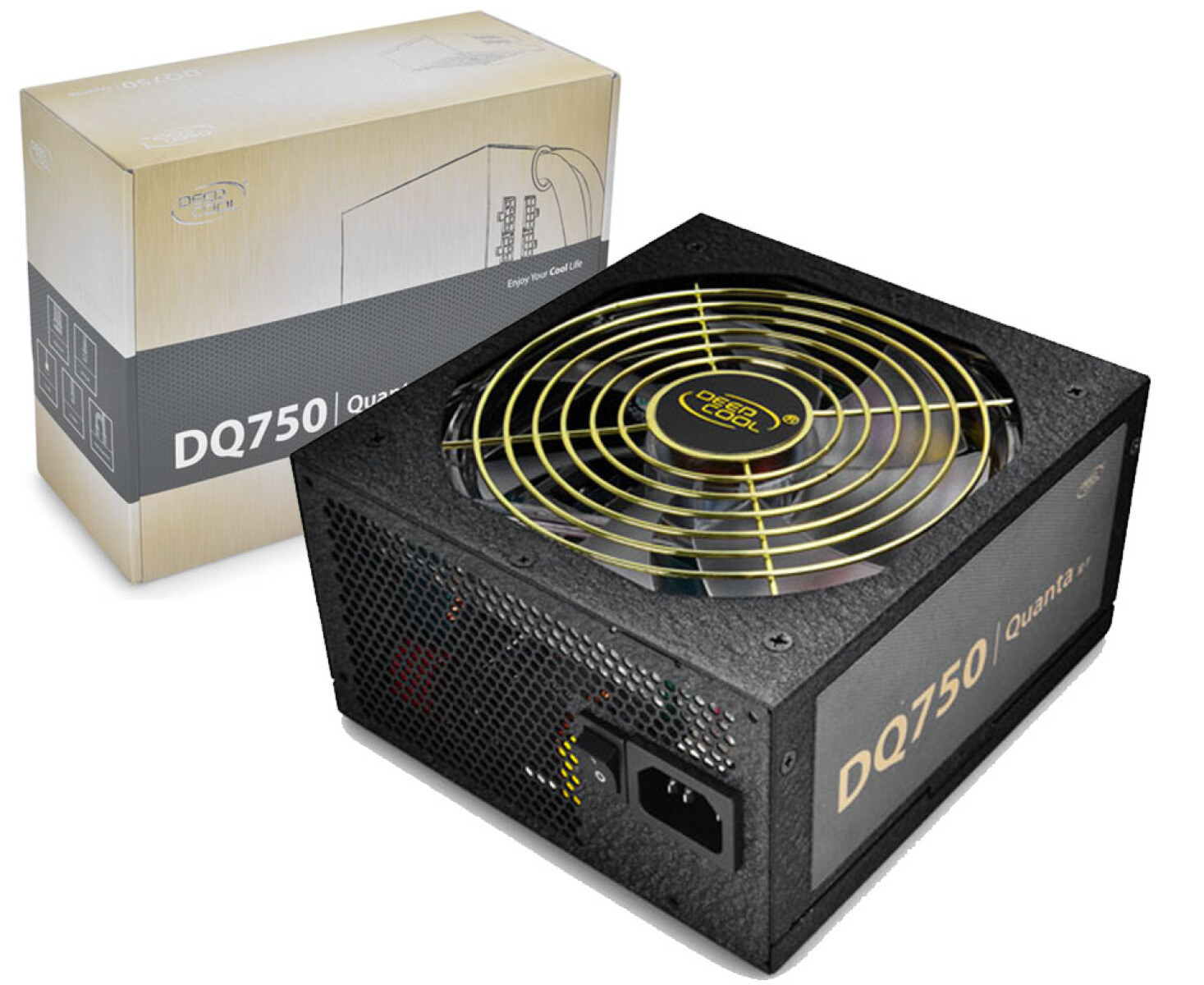 Fuente Deepcool 750W Reales 80 Plus Gold 