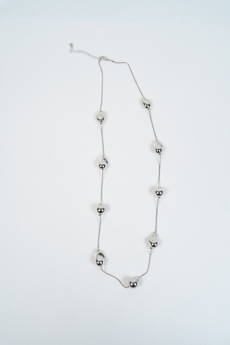 Collar Valentine Plateado