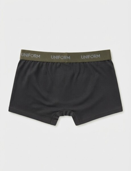 Boxer New Gino 27 Militar/Grafito