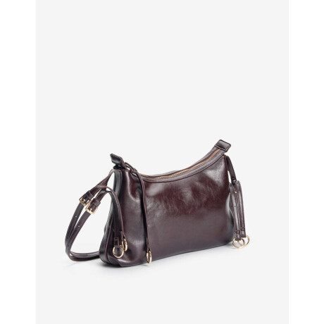 Cartera Formato Bandolera - Marron Chocolate Marron Chocolate