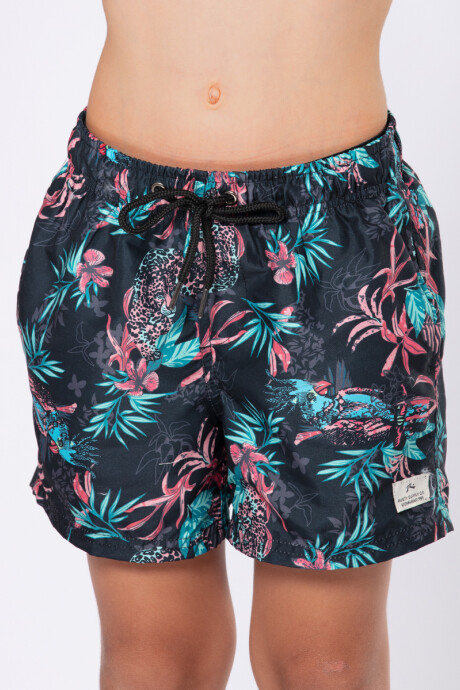 SHORT YOKO BOY RUSTY Negro