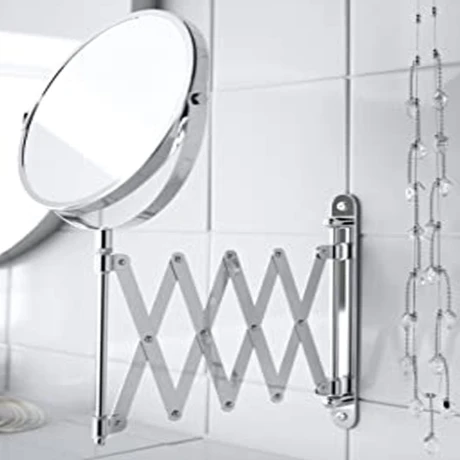 ESPEJO DE PARED EXTENSIBLE AUMENTO X3 20CM DE DIAMETRO AQUALIA 000