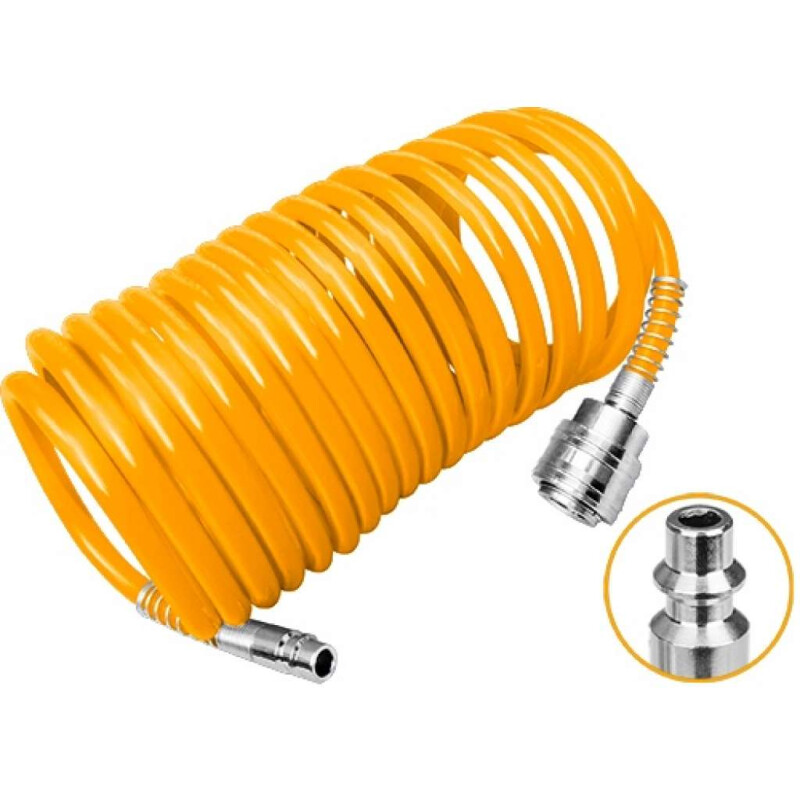 MANGUERA ESPIRAL 15 MTS CON ACOPLES Ø6 Y 8 MANGUERA ESPIRAL 15 MTS CON ACOPLES Ø6 Y 8