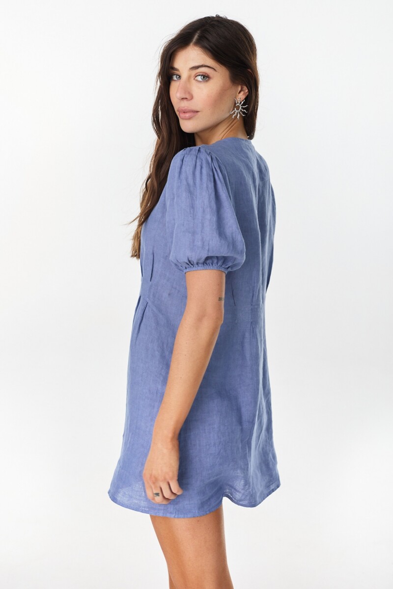 Vestido Poppy Azul
