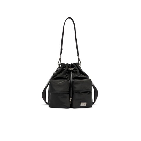 Maletines Urbano Unisex Multi-Pkts Bucket X Shoulder Bag Negro