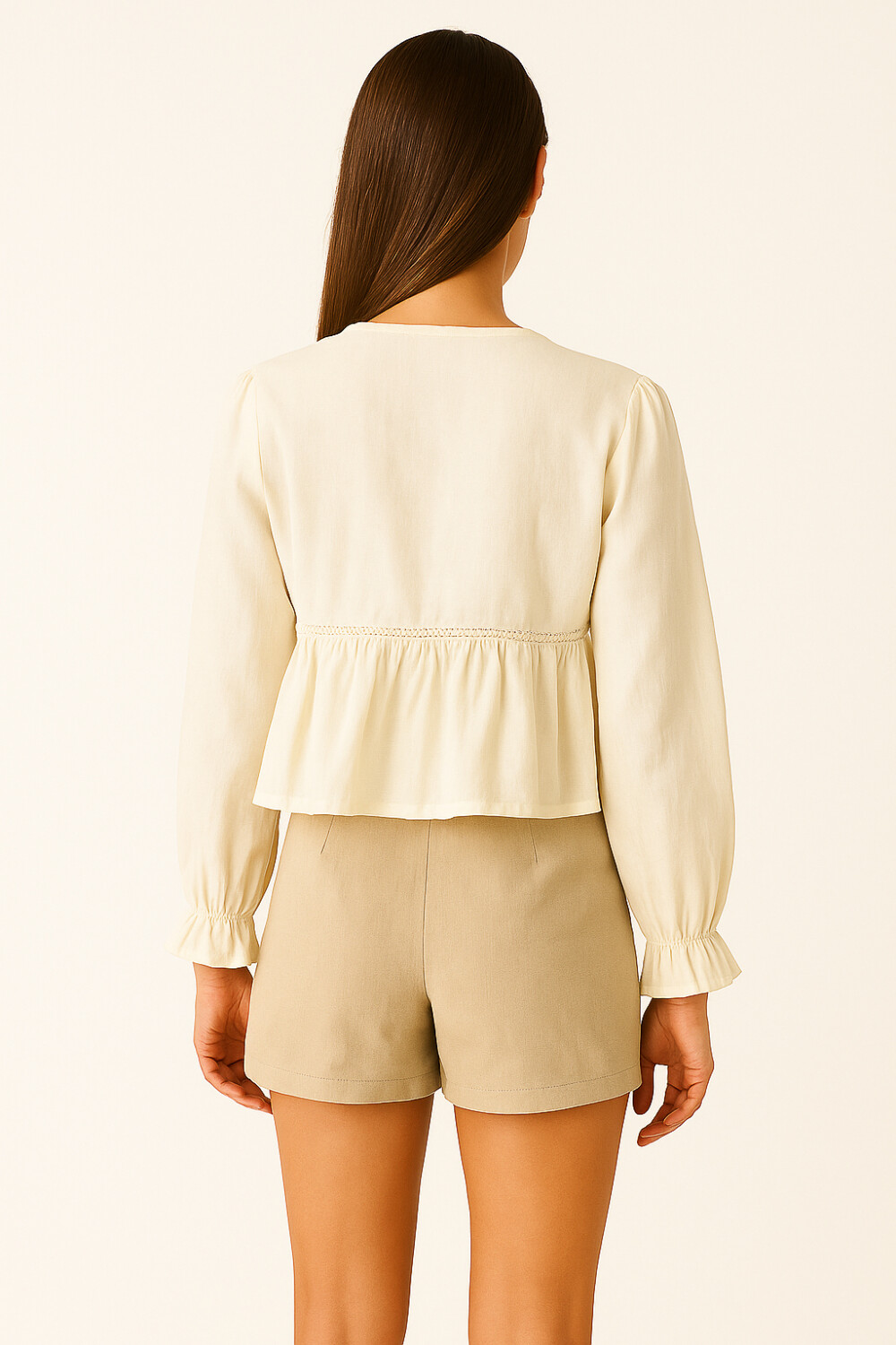 Blusa Cotain Crudo / Natural