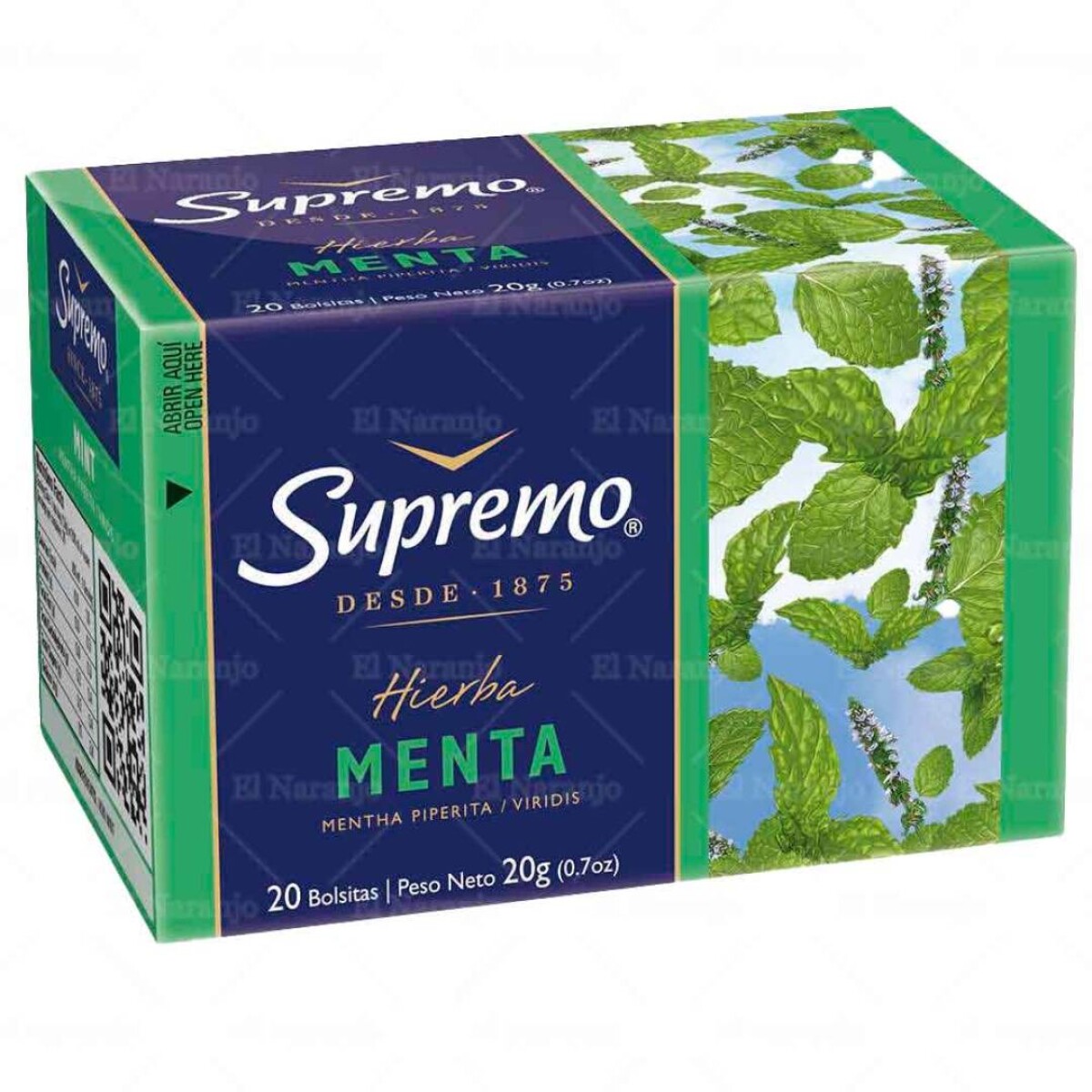 Té Supremo 20 sobres - Menta 