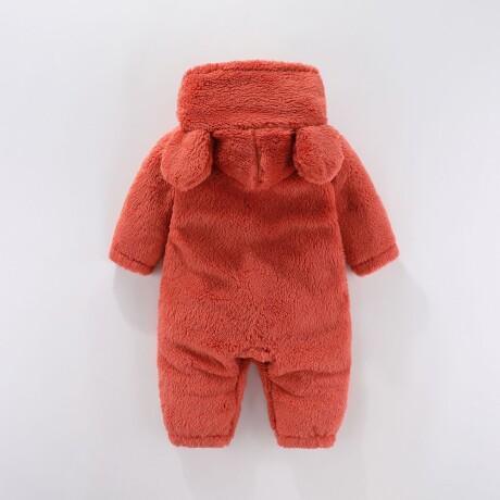 Body Oso Para Bebé Talle 3 Meses Polar Coral