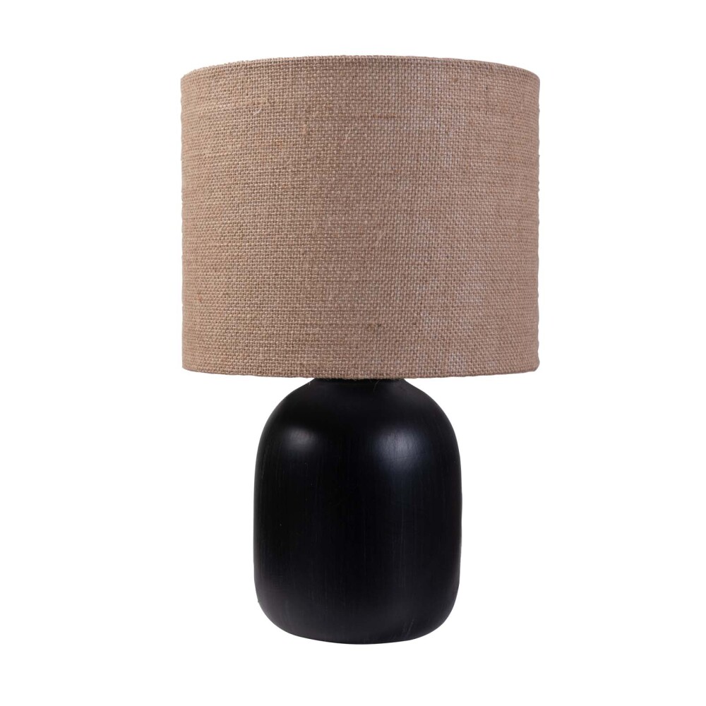 LAMPARA DE MESA CERAMICA NEGRO ML234526