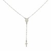 Rosario Virgen Milagrosa - Plata 925 - Sin Piedra - RO3014 sinpiedra