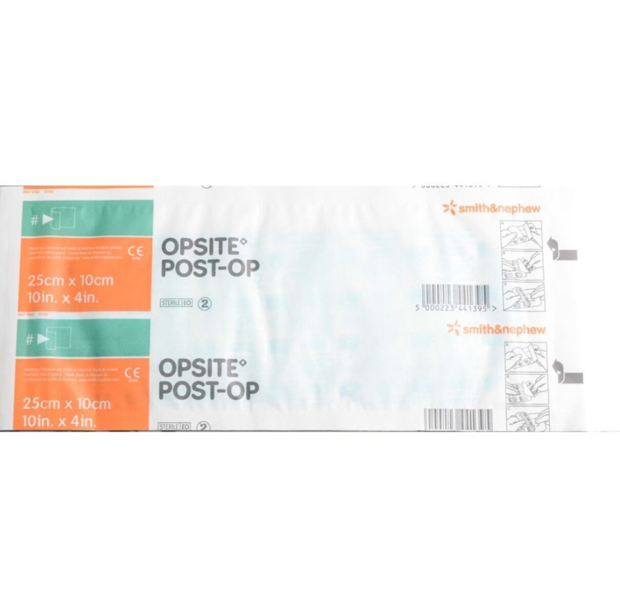 CURITON IMPERMEABLE OPSITE 25 X 10 CM. 