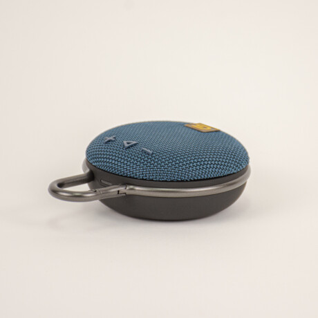 Parlante Clip Portátil Con Bluetooth Azul