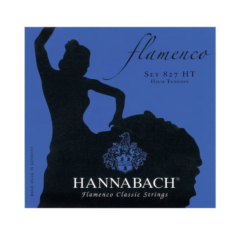 Encordado guitarra flamenco Hannabach 827HT tension alta Encordado guitarra flamenco Hannabach 827HT tension alta