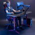 Escritorio Gamer Con Luces Rgb Brateck Gmd03-1 ESCRITORIO GAMER RGB BRATECK