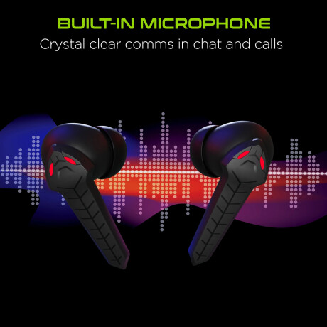 Hypergear - Auriculares Inalámbricos Gaming Cobrastrike 15524 - Bluetooth. 13MM. Llamadas. 25 Horas 001