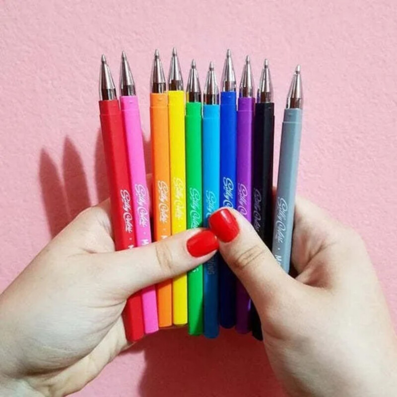 Bolígrafos Gel x10 Colores Mooving Bolígrafos Gel x10 Colores Mooving