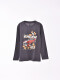 REMERA MARCOS GRIS OSCURO