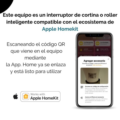 Apple Panel Control Cortina Smart Wifi Mrs100 Apple Panel Control Cortina Smart Wifi Mrs100