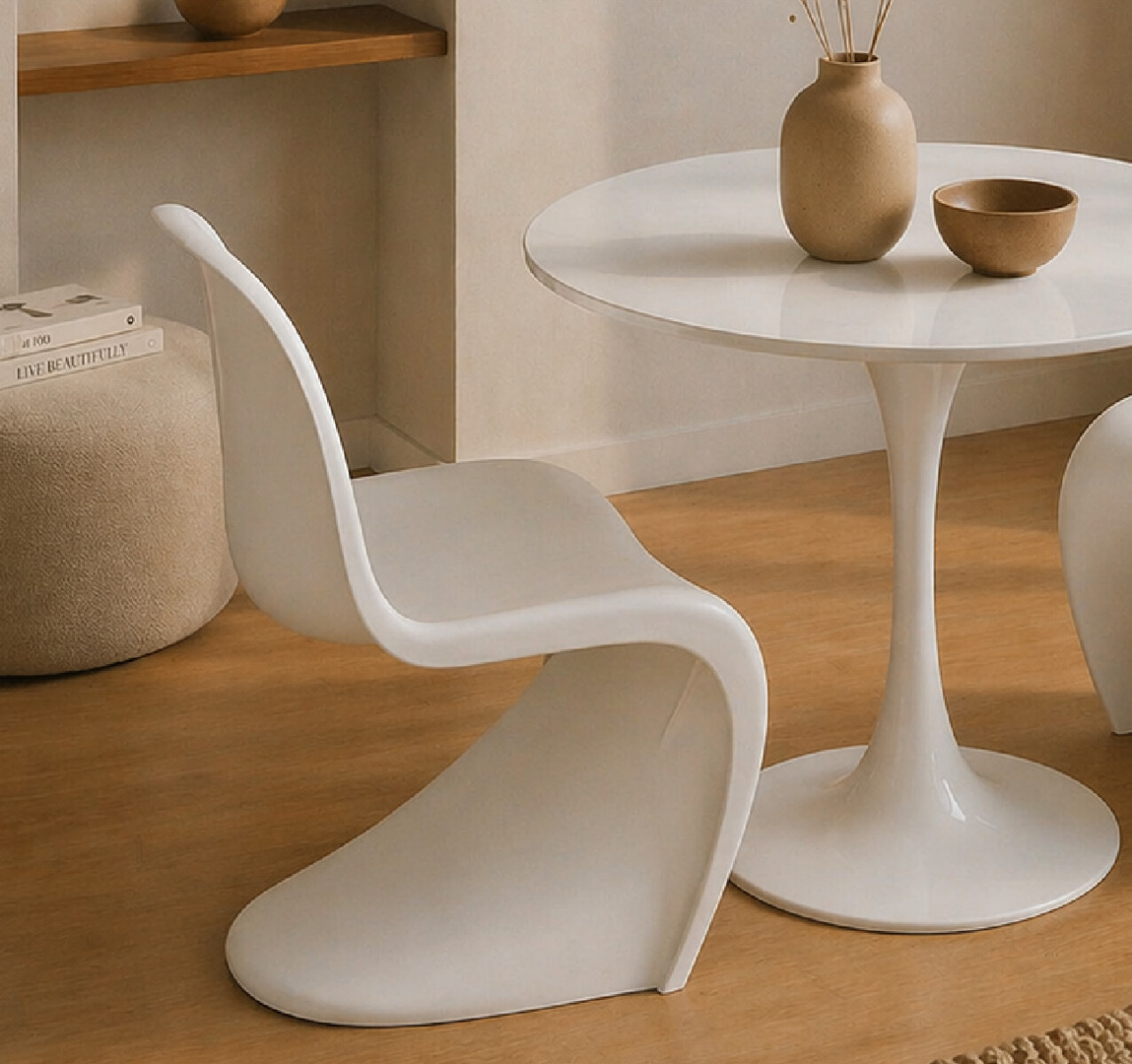 Silla Panton - White | EN EXHIBICION 