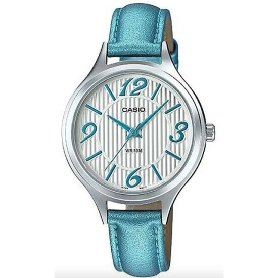 Reloj CASIO LTP1393L-2AVDF Cuero Celeste Esfera 33mm 0