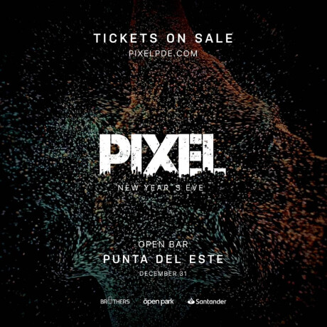 Pixel NYE 31.12 en Open Park Punta del Este General