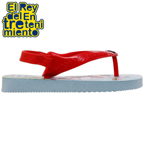 Havaianas Calzado Infantil Chancleta Ojota Sandalia Celeste Spiderman