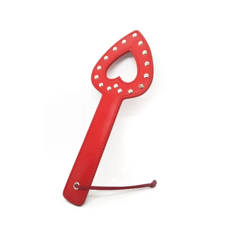 Palmeta Con Forma De Corazón Spanking Rojo