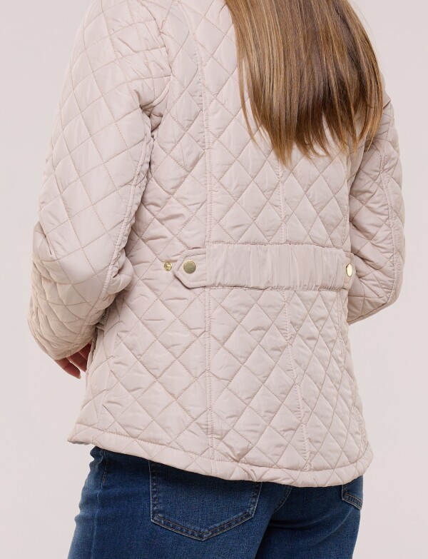 Campera Capitoneada BEIGE