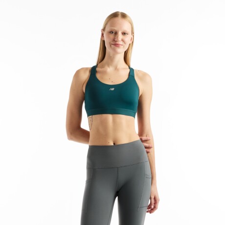 Top New Balance de Dama - Essentials - WB51035AAV GREEN