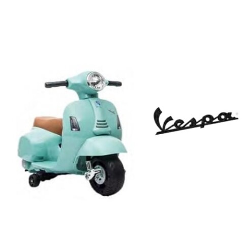 Moto Vespa a batería H1 verde agua Moto Vespa A Batería H1 Verde Agua