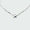 Colgante y cadena Petra de plata con piedras semipreciosas y brillante. Colgante y cadena Petra de plata con piedras semipreciosas y brillante.