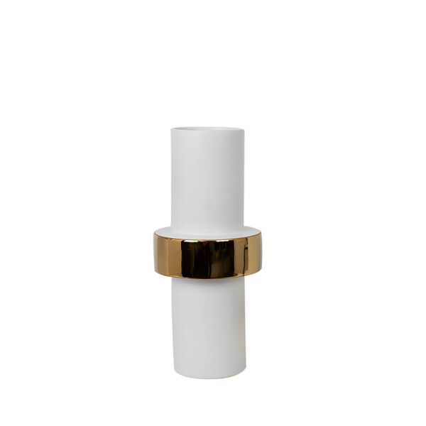 FLORERO ARO II Blanco - UNICO