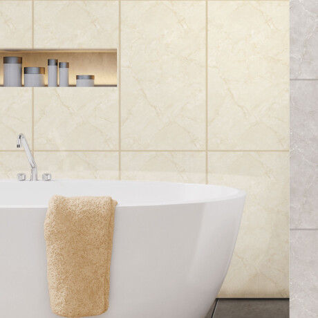 Ceramica Marmolado Beige Liso 32X56Cm Pared GAMAS DE BEIGE