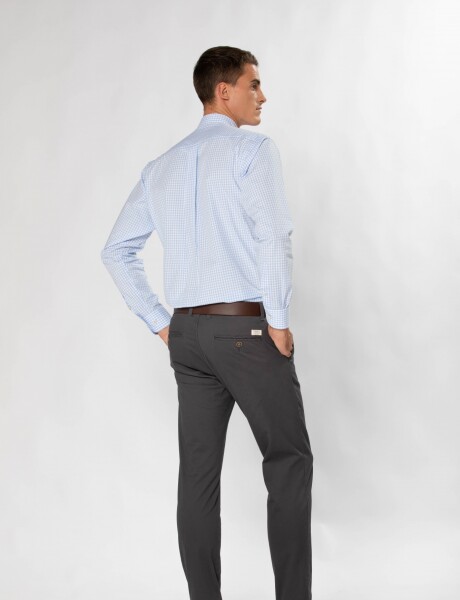 PANTALÓN SKINNY CON SPANDEX Gris