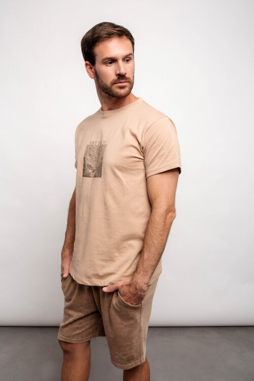 Remera Vasco Beige
