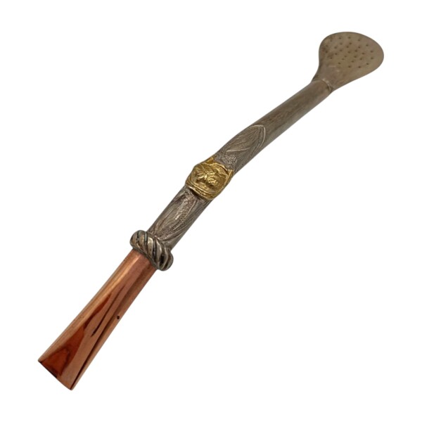 BOMBILLA MELO PLATA Y ORO 25 bmpo25po